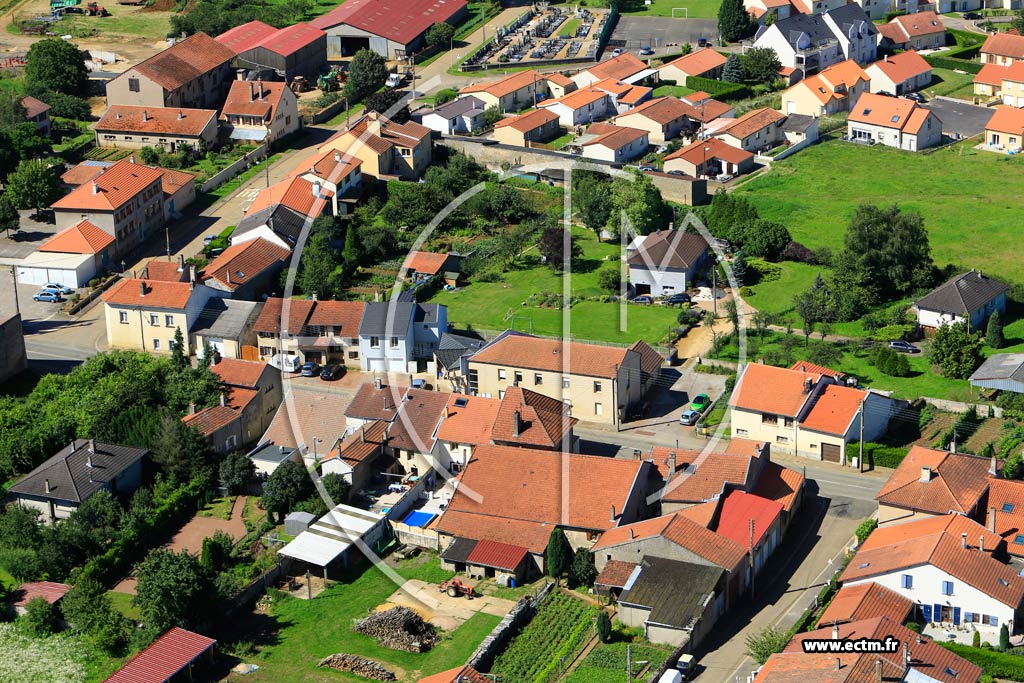 Photo arienne de Gravelotte