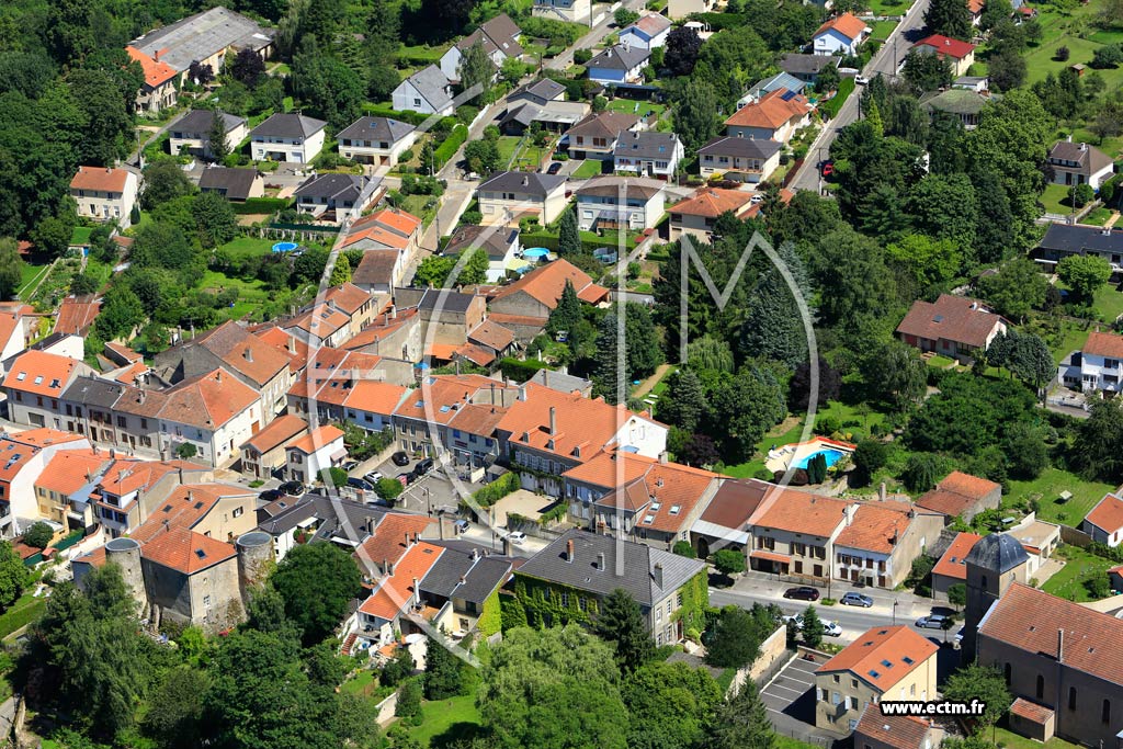 Photo arienne de Jouy-Aux-Arches