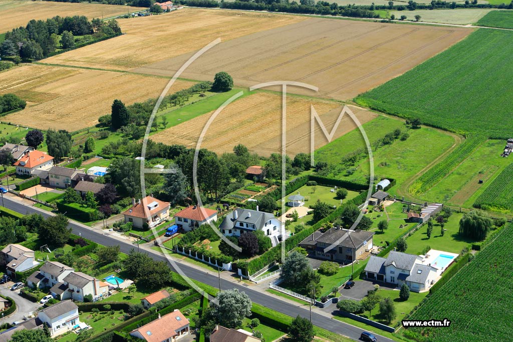 Photo arienne de Laquenexy (Villers Laquenexy)