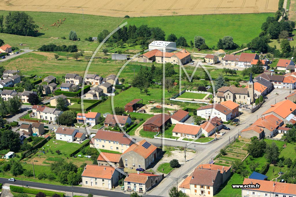 Photo arienne de Laquenexy (Villers Laquenexy)