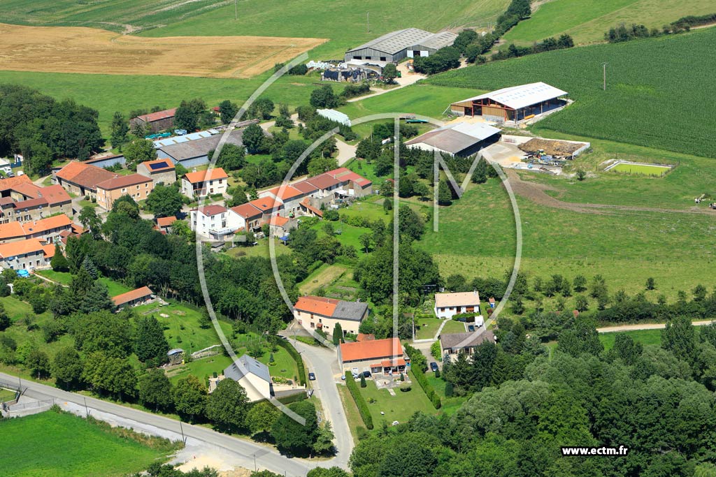 Photo arienne de Maizeroy (Chevillon)