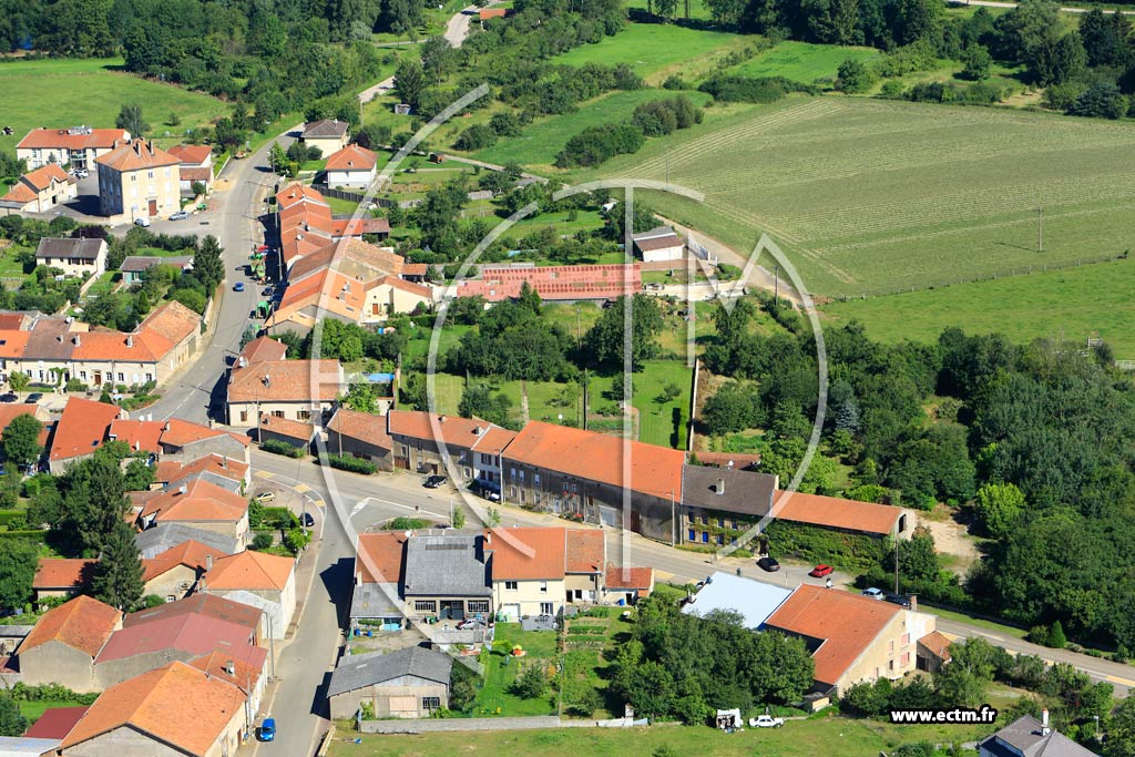 Photo arienne de Mars-la-Tour