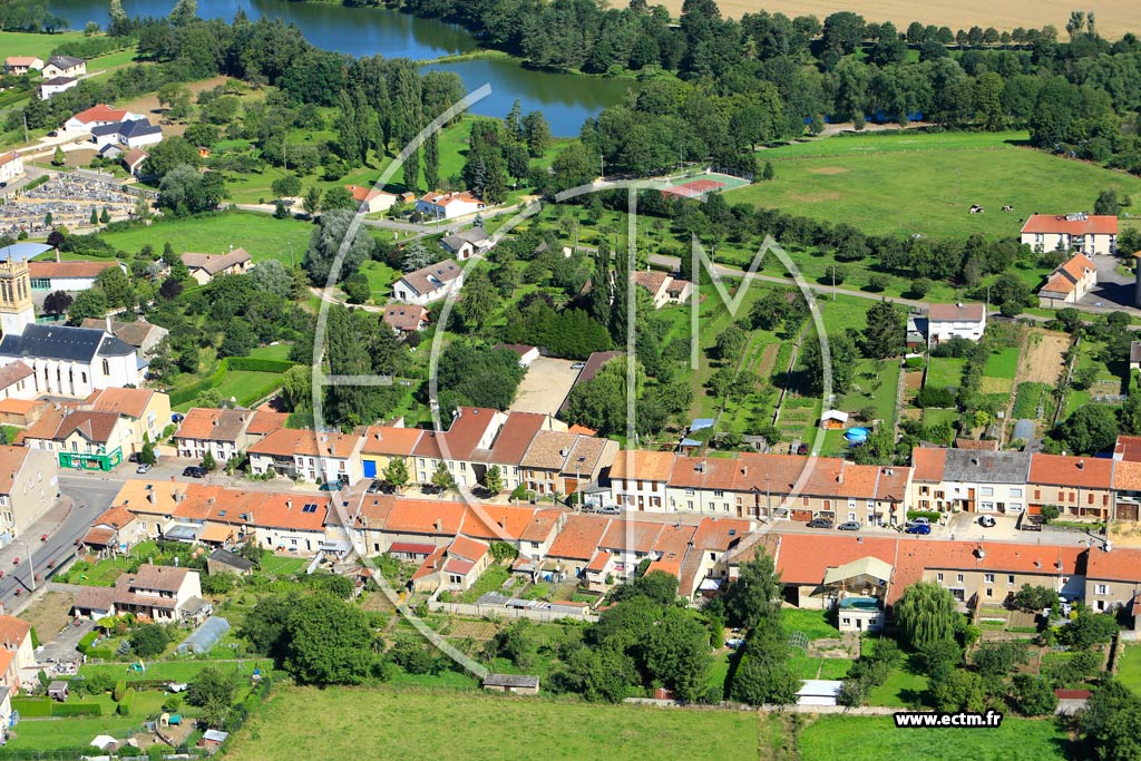 Photo arienne de Mars-la-Tour