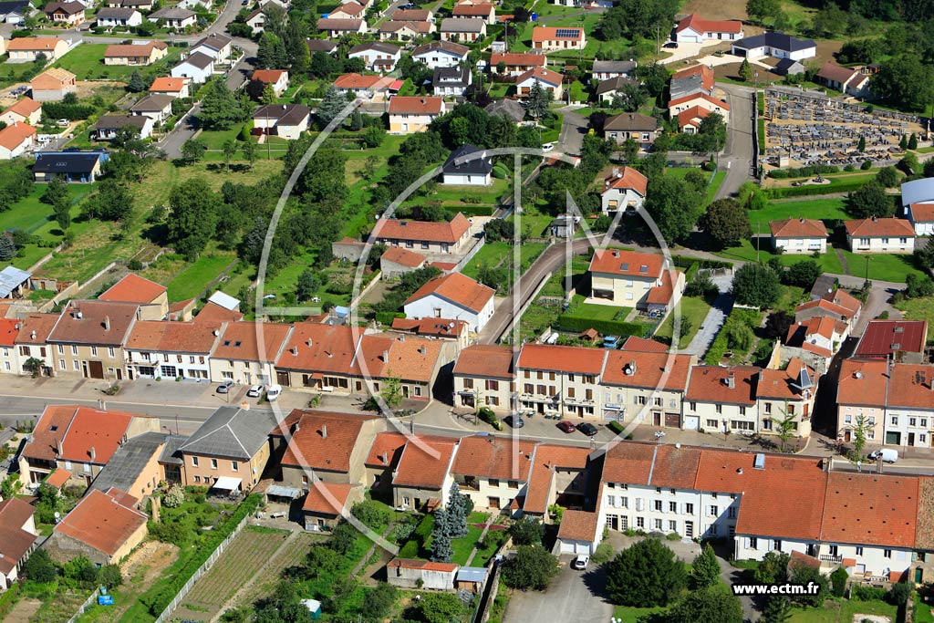 Photo arienne de Mars-la-Tour