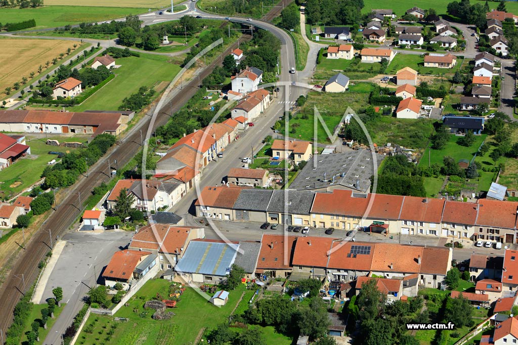 Photo arienne de Mars-la-Tour