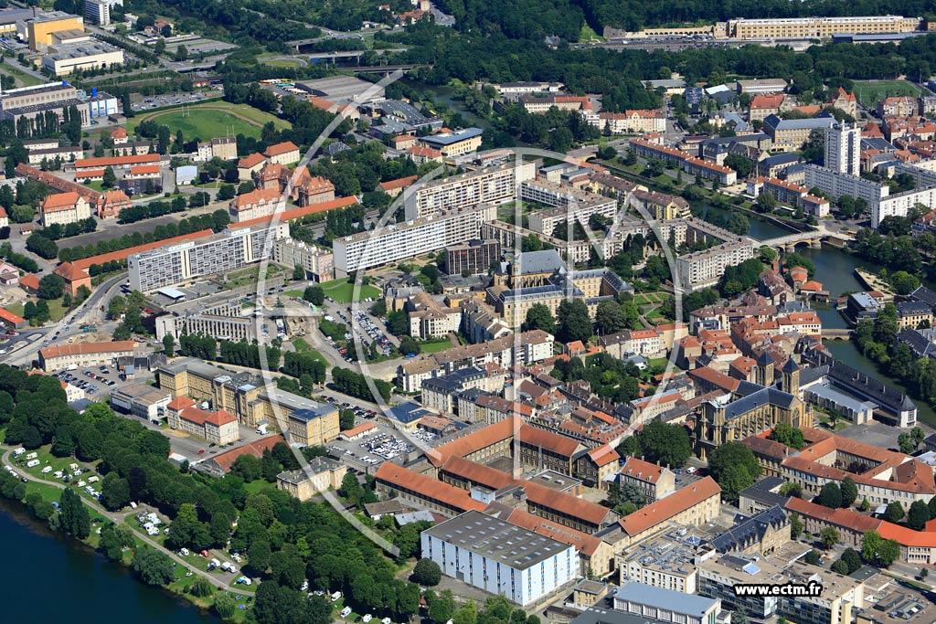 Photo arienne de Metz (Centre-Ancienne Ville)