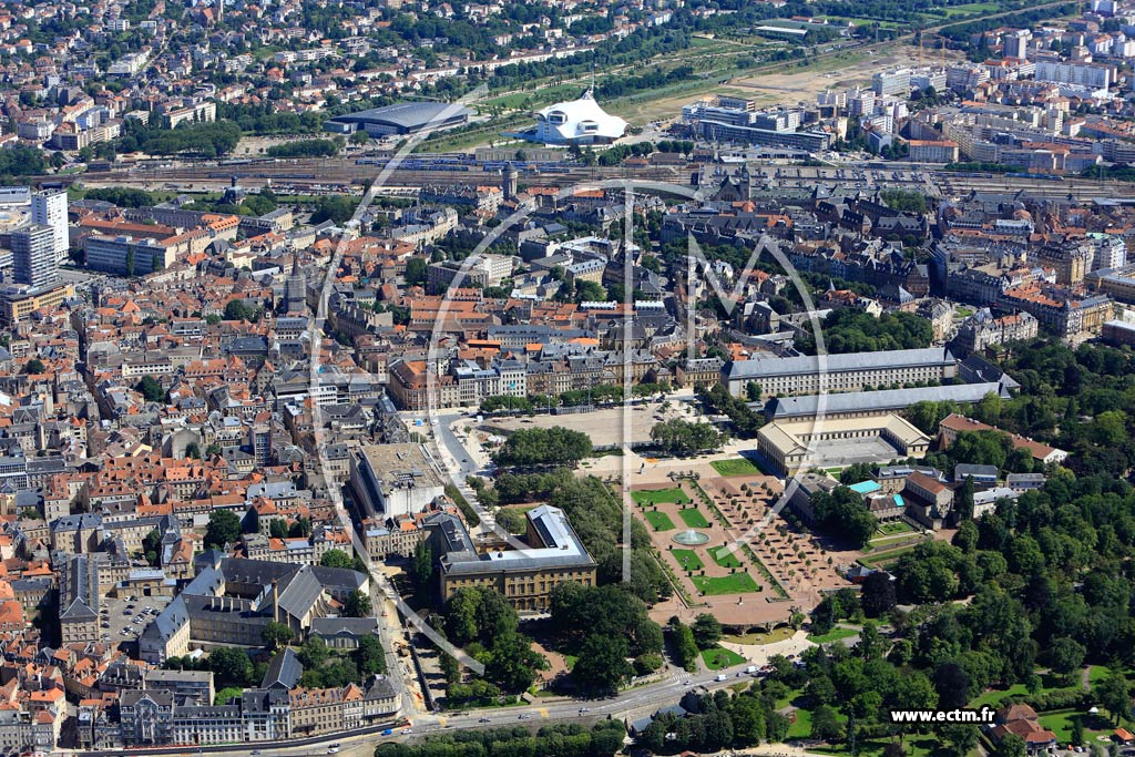 Photo arienne de Metz (Centre-Ancienne Ville)