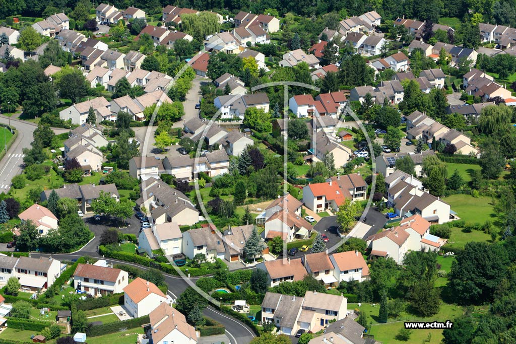 Photo arienne de Metz (La Grange au Bois)