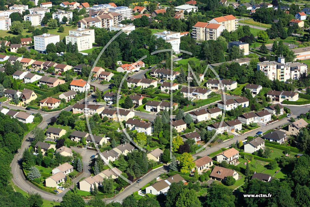 Photo arienne de Metz (Vallires - Les Bordes)