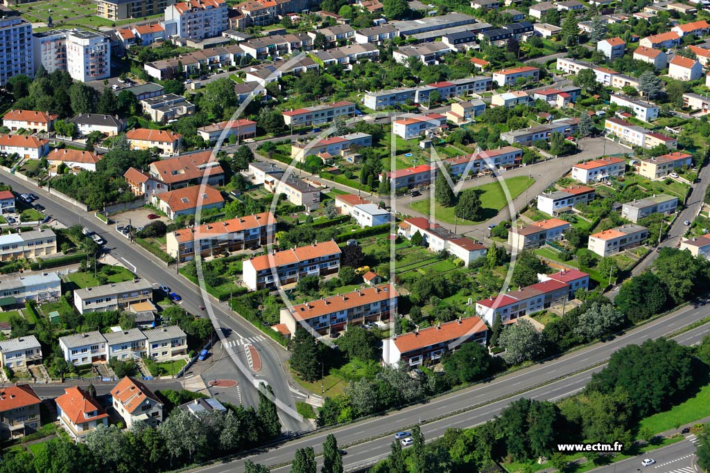 Photo arienne de Metz (Vallires - Les Bordes)
