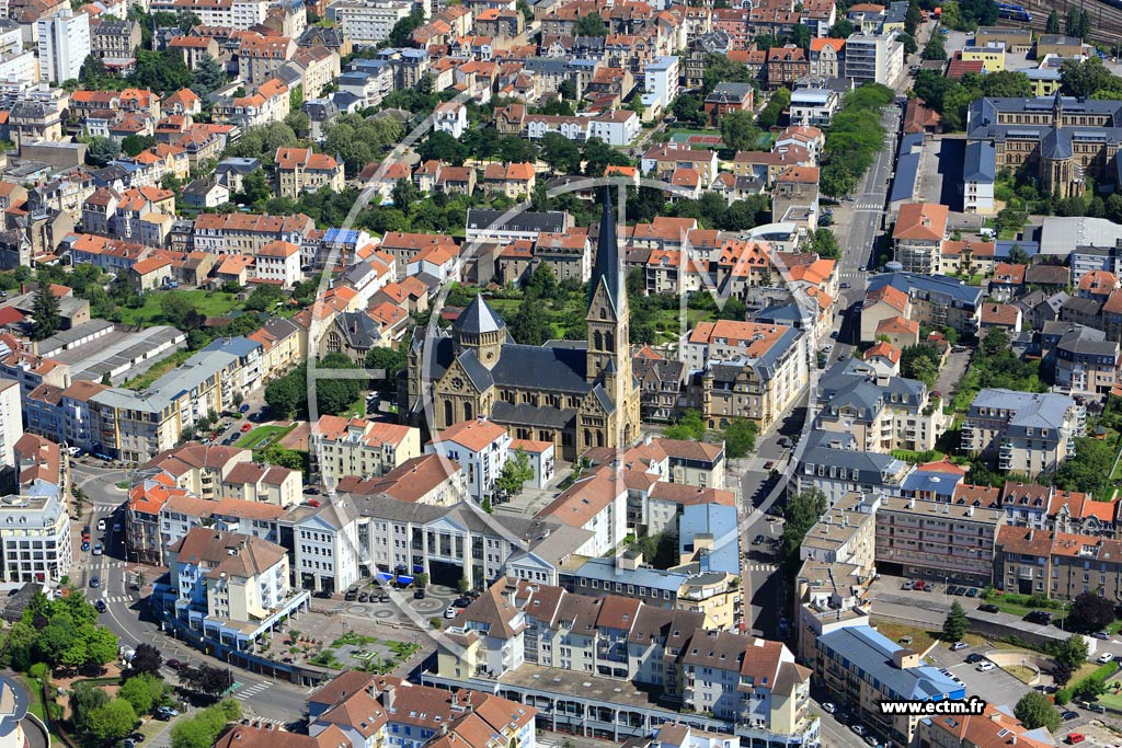 Photo arienne de Montigny-ls-Metz