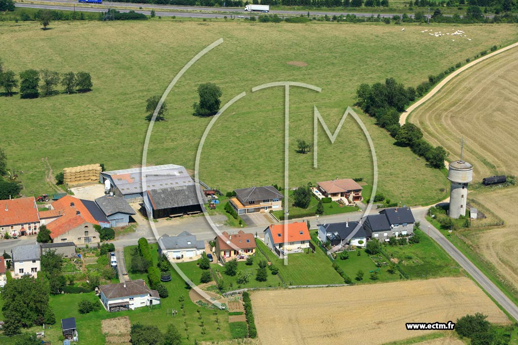 Photo arienne de Montoy-Flanville (Flanville)