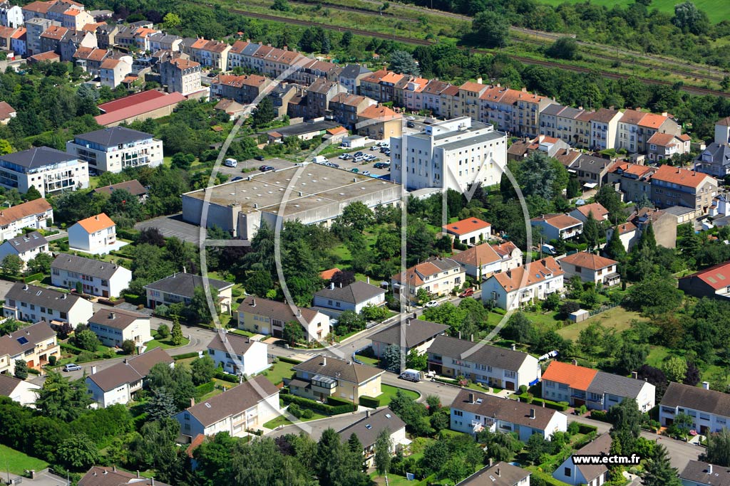 Photo arienne de Moulins-ls-Metz