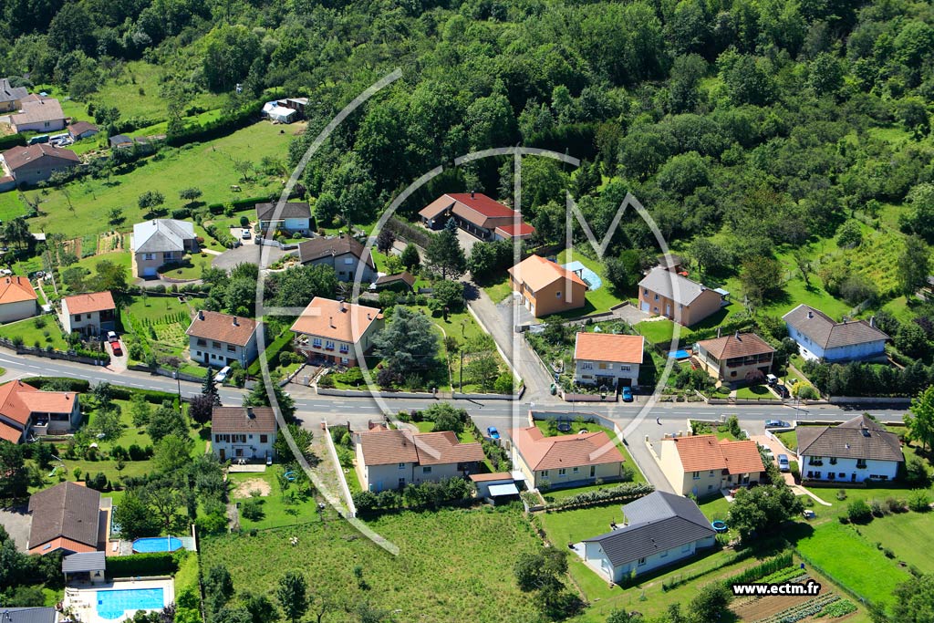 Photo arienne de Norroy-ls-Pont--Mousson