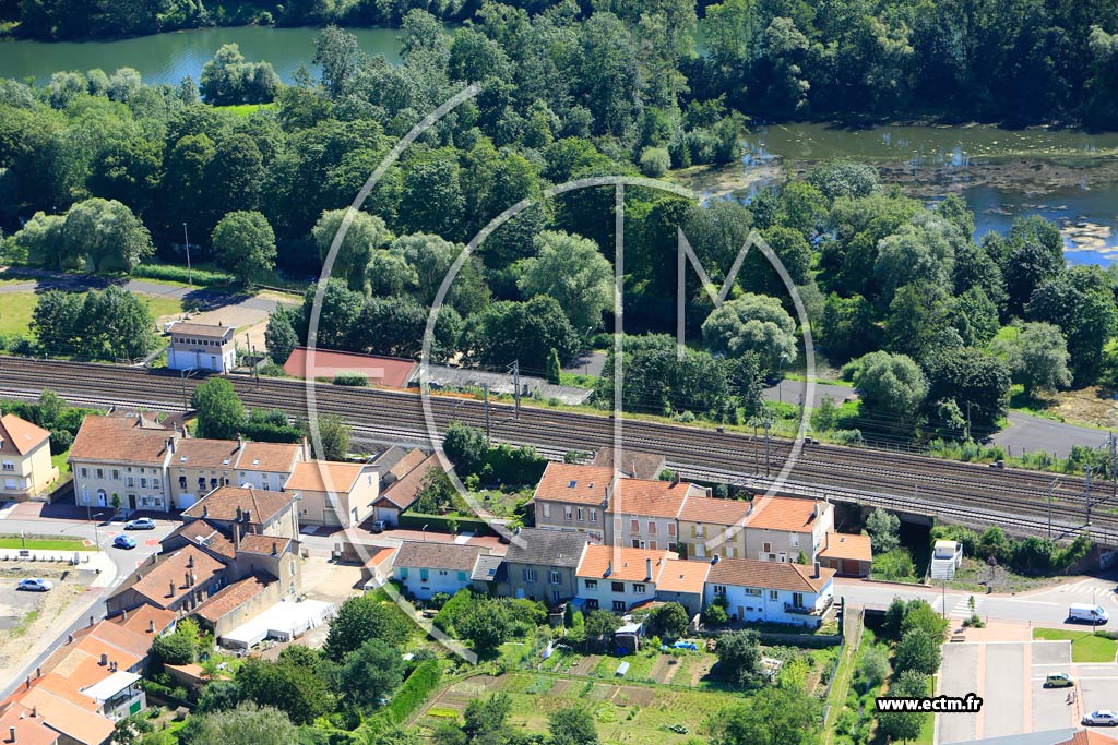 Photo arienne de Novant-sur-Moselle