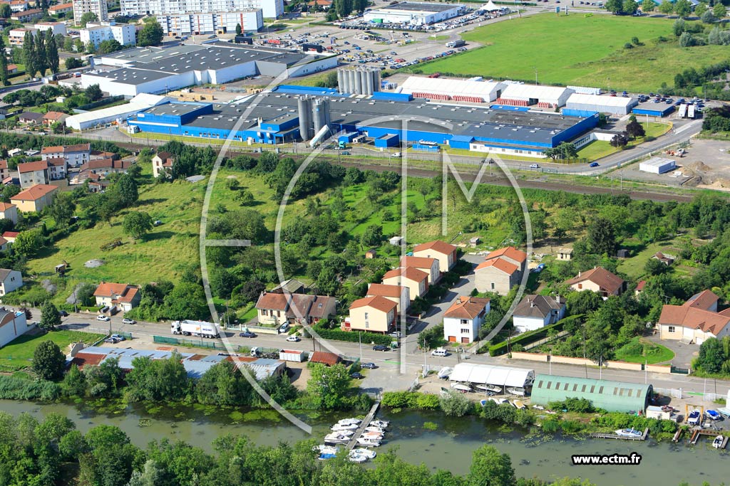 Photo arienne de Pont--Mousson (Rive Gauche)