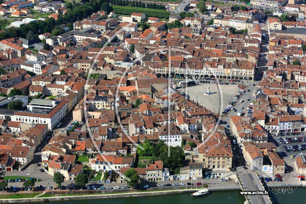 Photo arienne de Pont--Mousson (Rive Gauche)