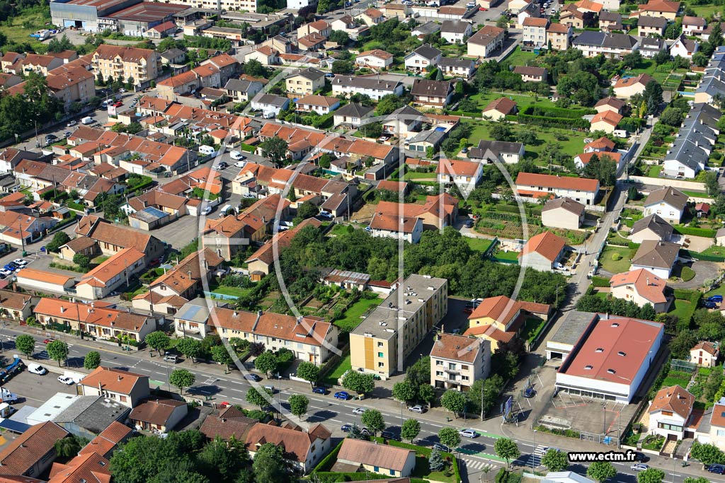 Photo arienne de Pont--Mousson (Rive Gauche)
