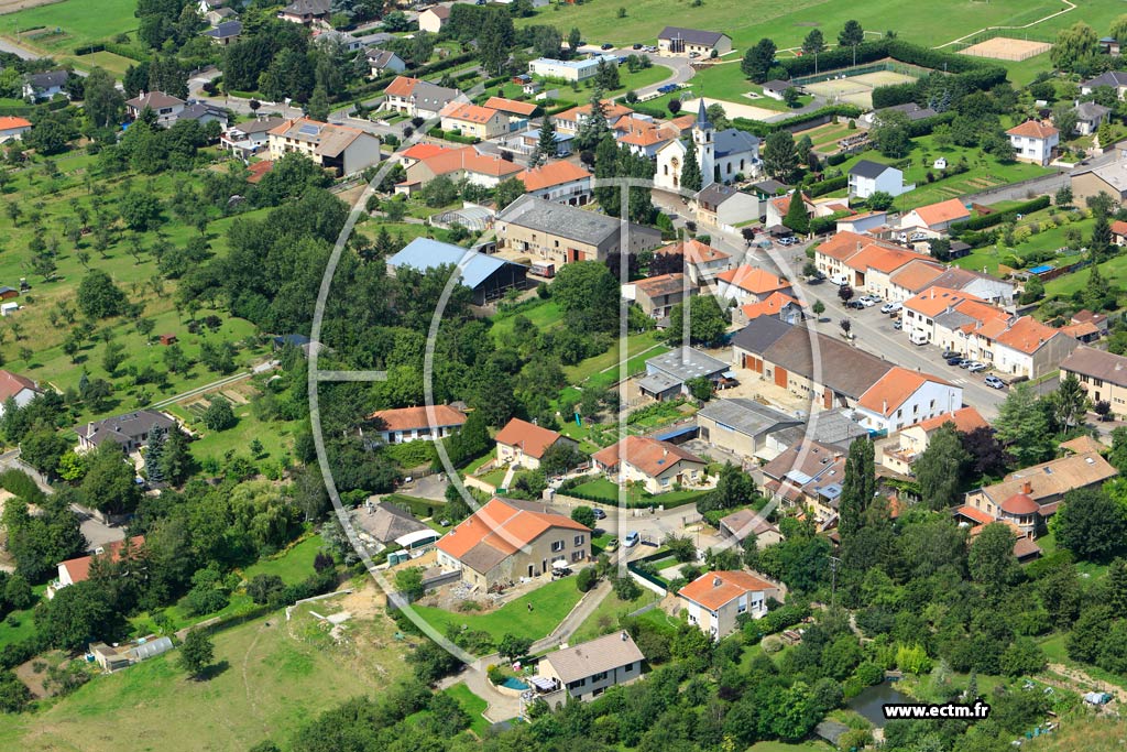 Photo arienne de Pournoy-la-Grasse