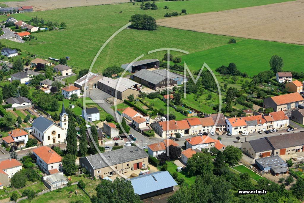 Photo arienne de Pournoy-la-Grasse
