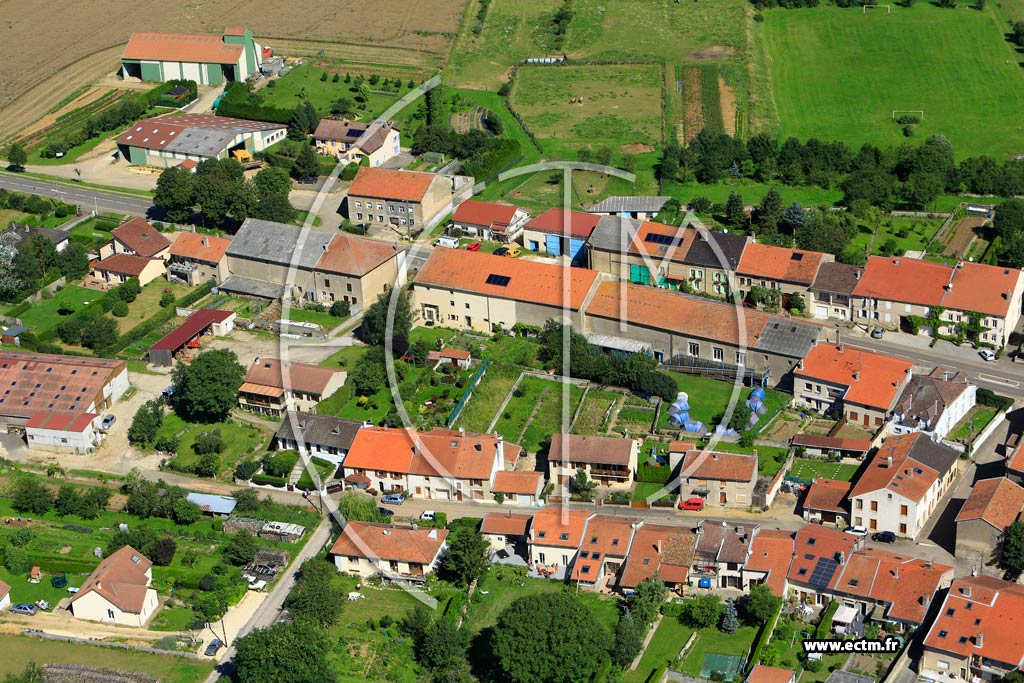 Photo arienne de Rezonville