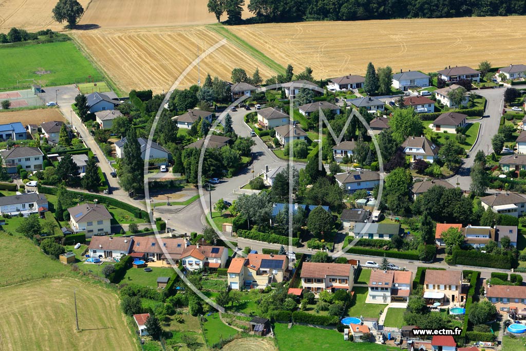 Photo arienne de Silly-sur-Nied