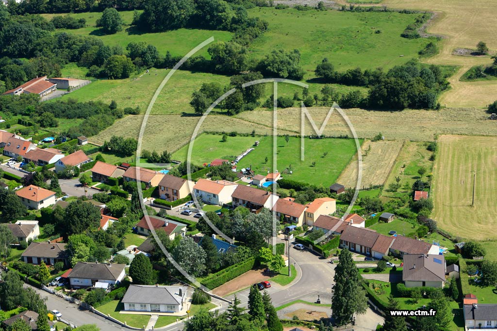 Photo arienne de Silly-sur-Nied