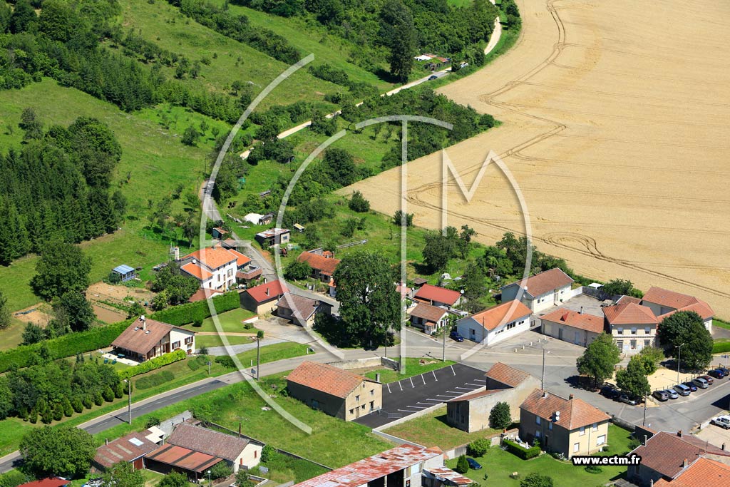 Photo arienne de Vilcey-sur-Trey