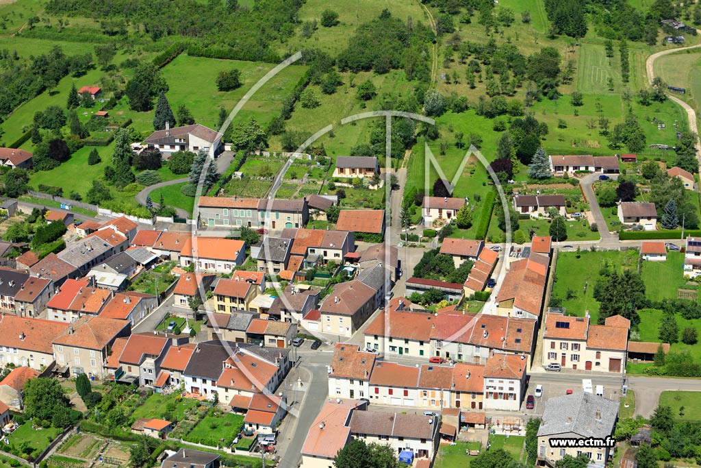 Photo arienne de Villers-sous-Prny