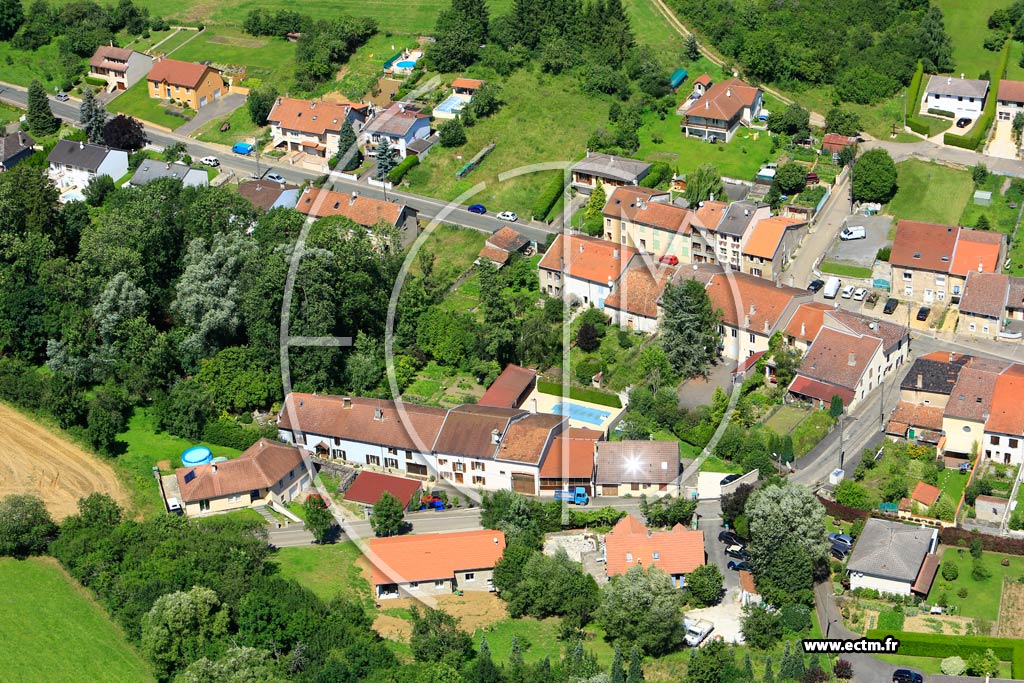 Photo arienne de Villers-sous-Prny