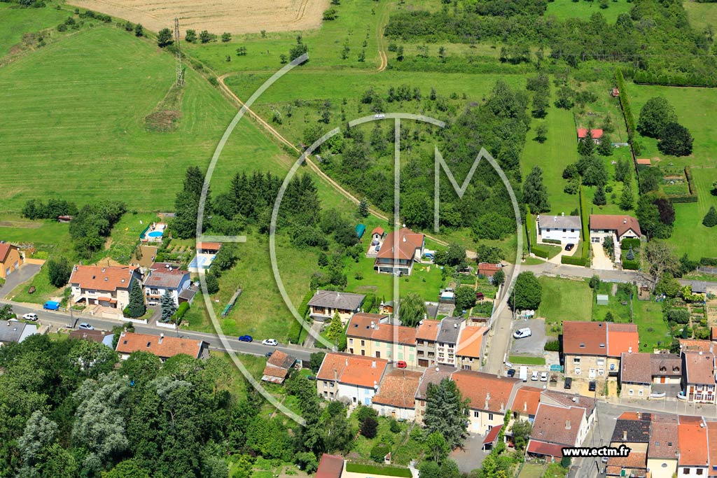 Photo arienne de Villers-sous-Prny