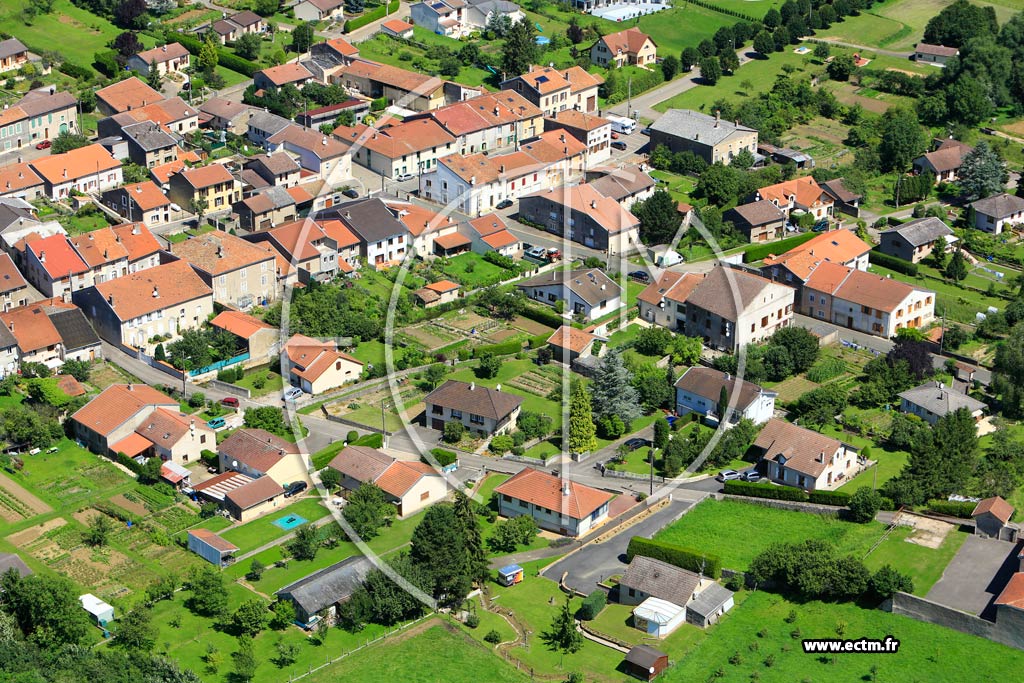 Photo arienne de Villers-sous-Prny