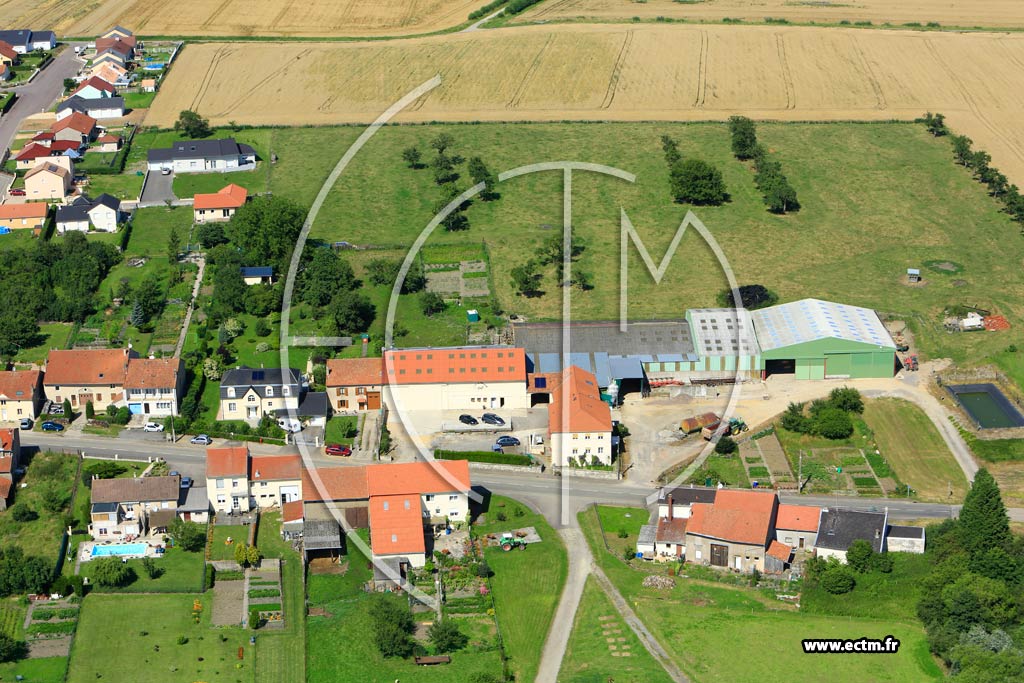 Photo arienne de Vittoncourt