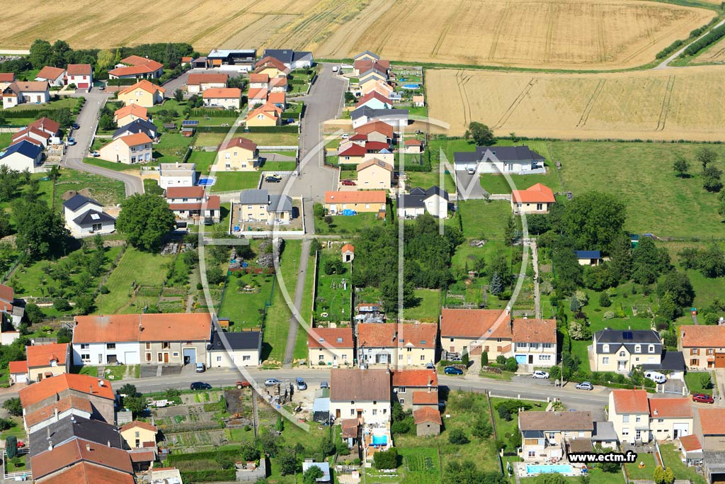 Photo arienne de Vittoncourt