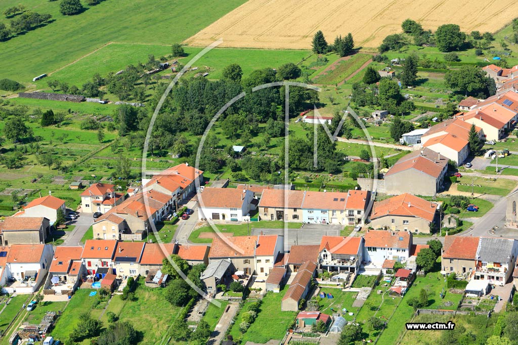 Photo arienne de Vittoncourt