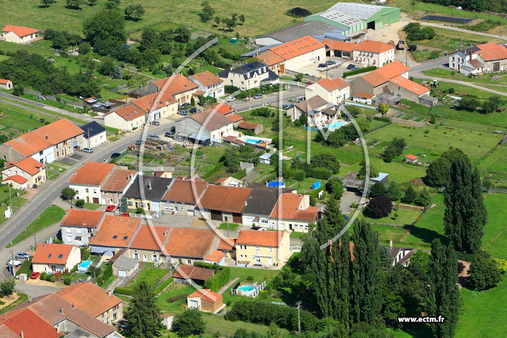 Photo arienne de Vittoncourt