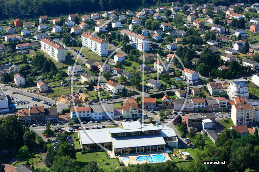 Photo arienne de Creutzwald (Cit Houvergarten)