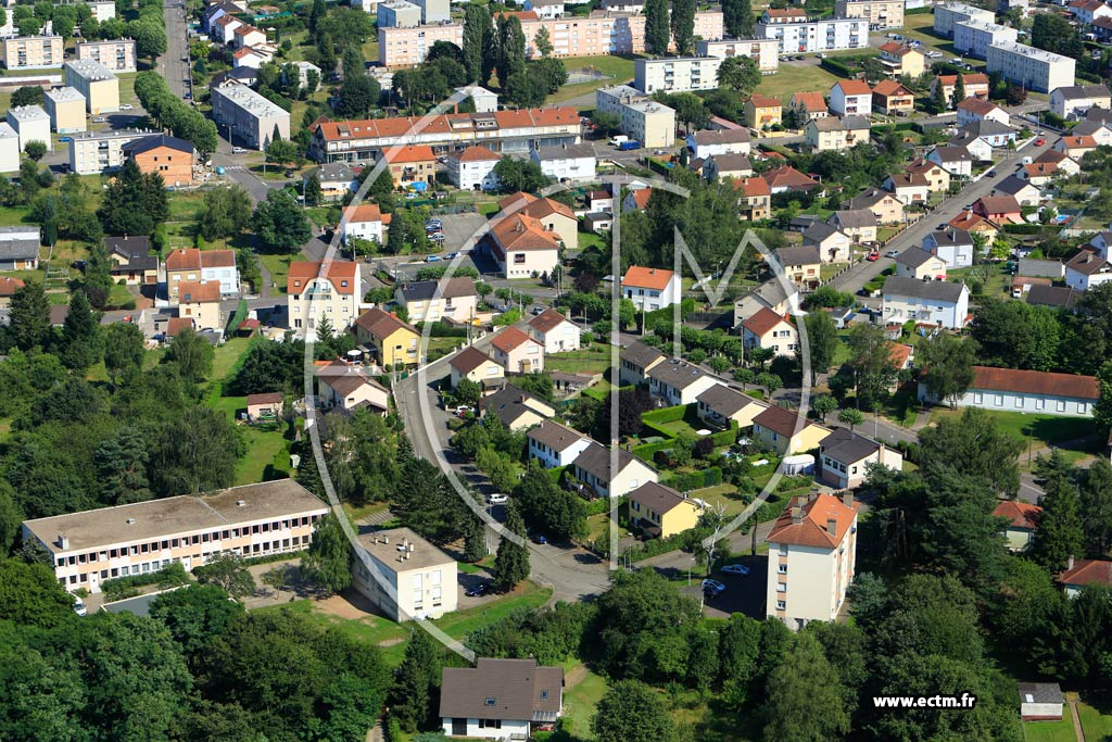 Photo arienne de Creutzwald (Le Breckelberg)