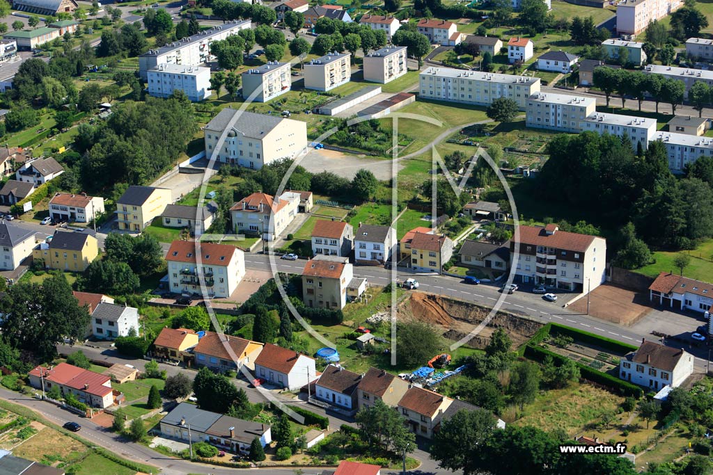 Photo arienne de Creutzwald (Le Breckelberg)