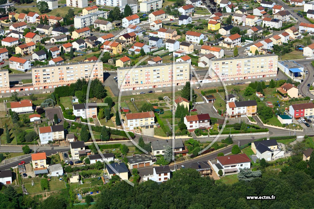 Photo arienne de Creutzwald (Le Breckelberg)