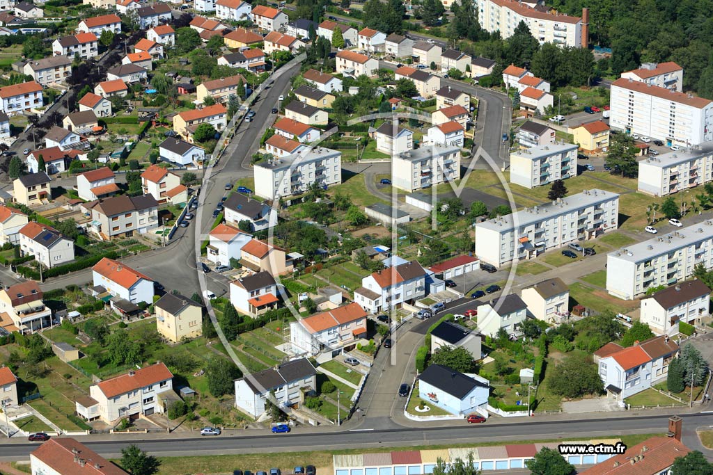 Photo arienne de Creutzwald (Le Breckelberg)