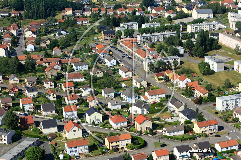 Photo arienne de Creutzwald (Le Breckelberg)