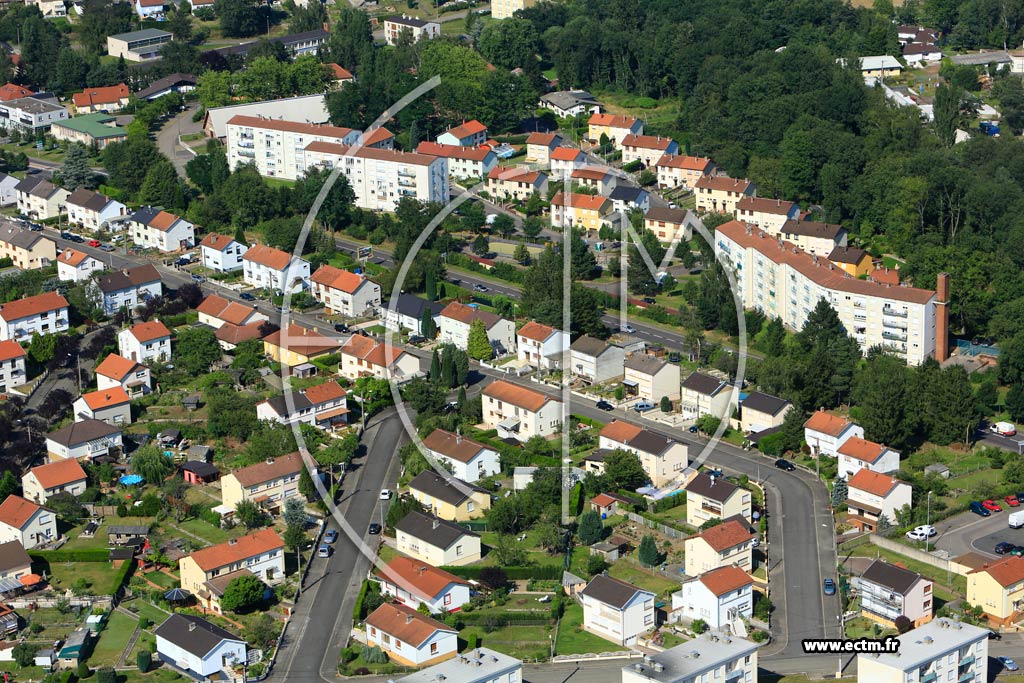 Photo arienne de Creutzwald (Le Breckelberg)