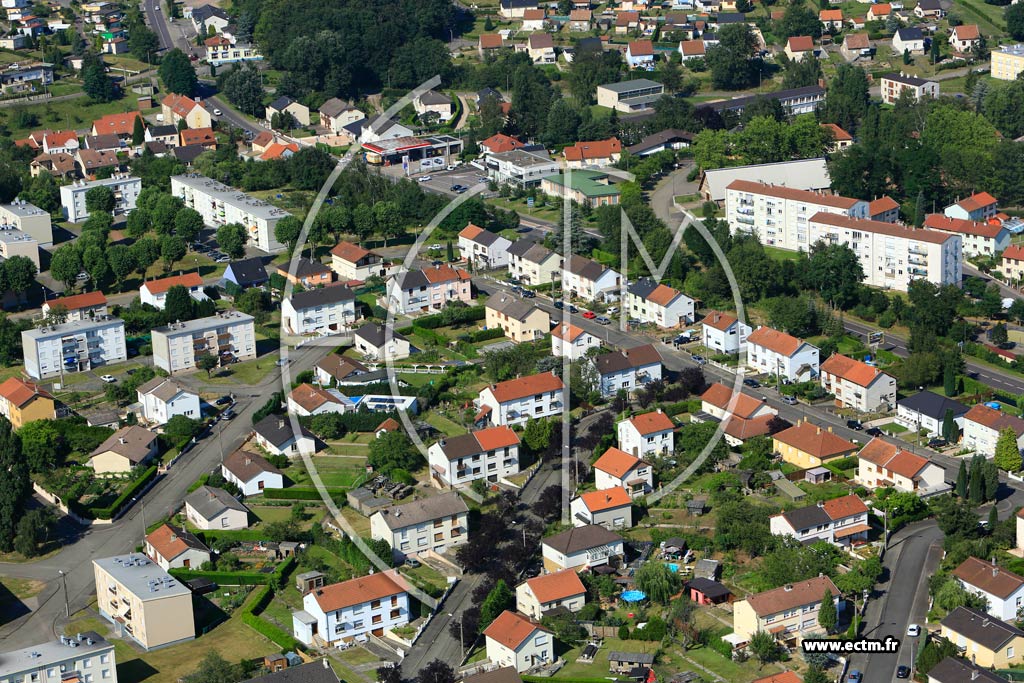 Photo arienne de Creutzwald (Le Breckelberg)