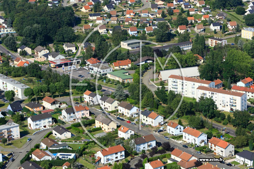Photo arienne de Creutzwald (Le Breckelberg)