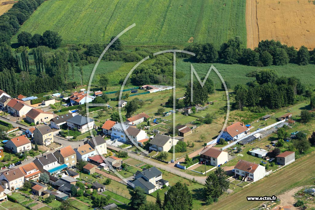 Photo arienne de Ham-Sous-Varsberg