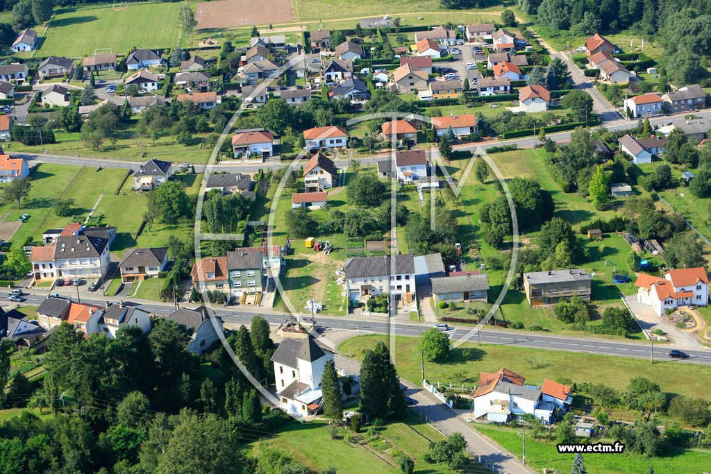 Photo arienne de Hargarten-aux-Mines