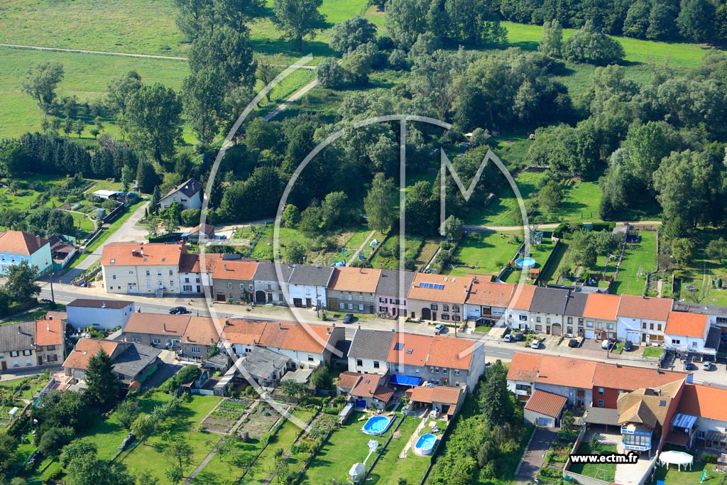 Photo arienne de Hargarten-aux-Mines