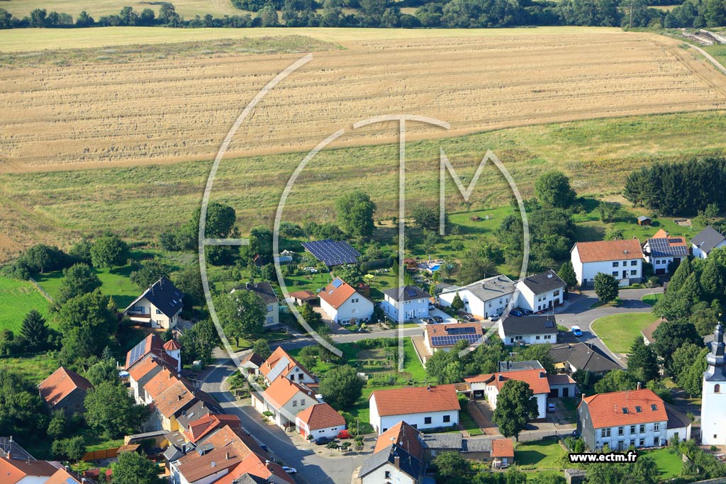 Photo arienne de Heining-ls-Bouzonville (Leiding)