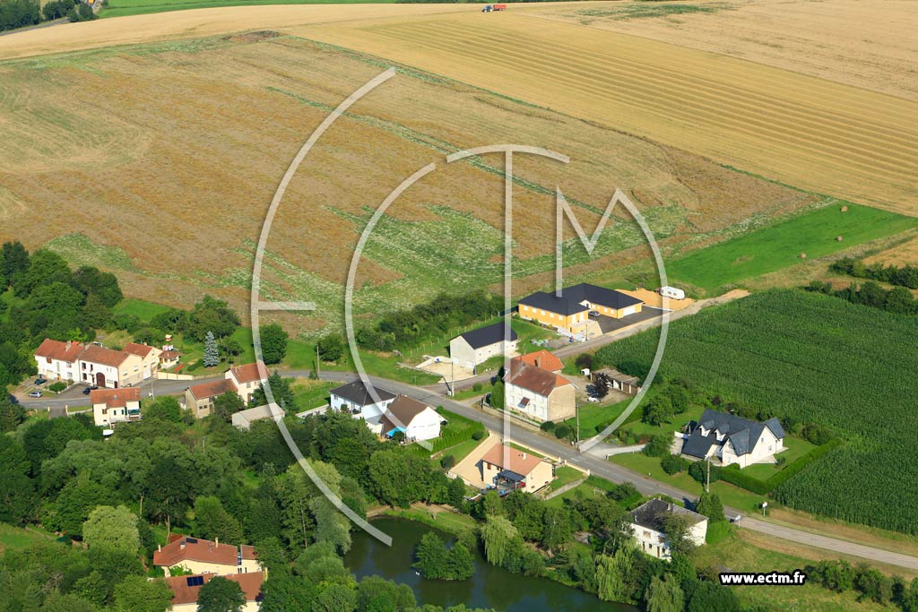 Photo arienne de Heining-ls-Bouzonville (Schreckling)